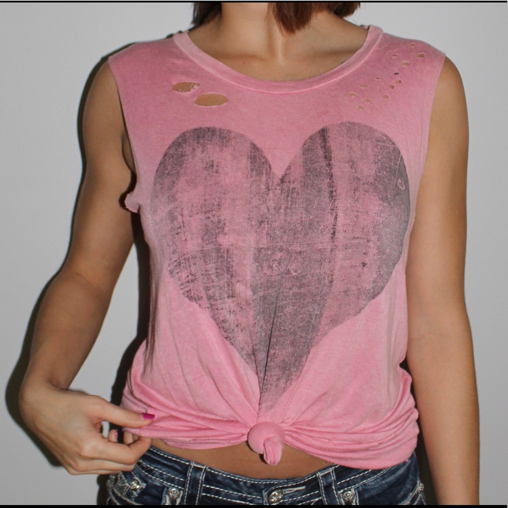 Distressed shirt